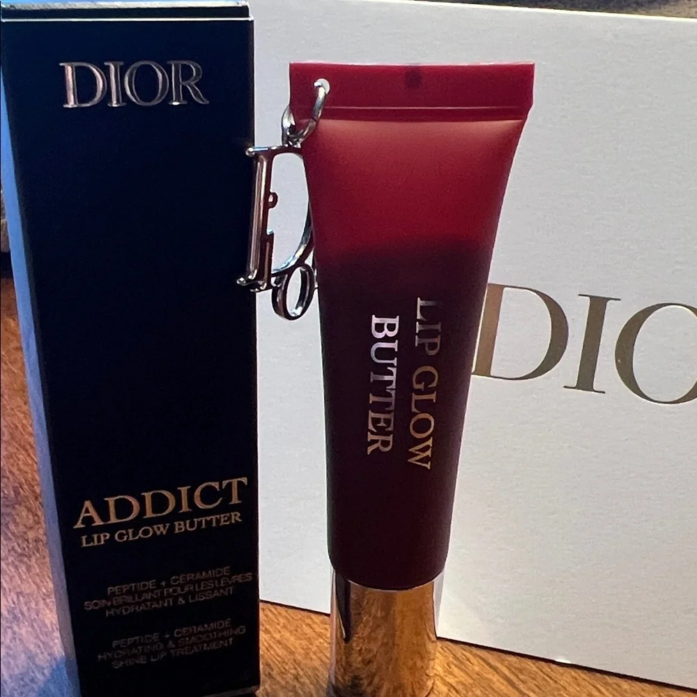 Dior Lip Glow Butter - 104 Black Cherry NIB
